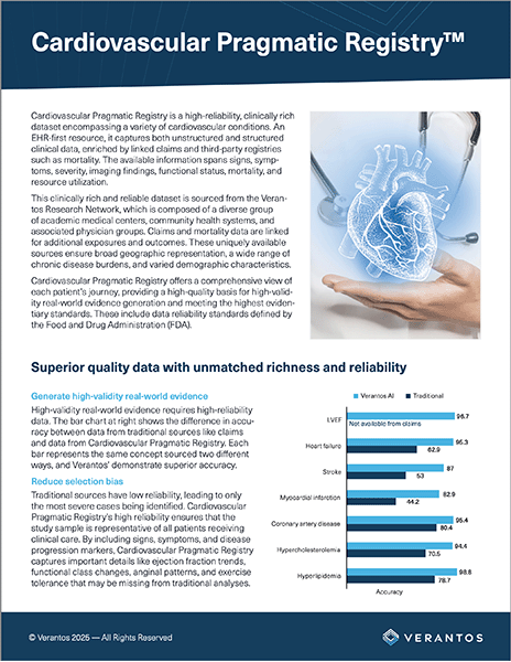 Cardiovascular real-world data